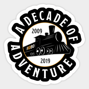 Decade of Adventure Sticker